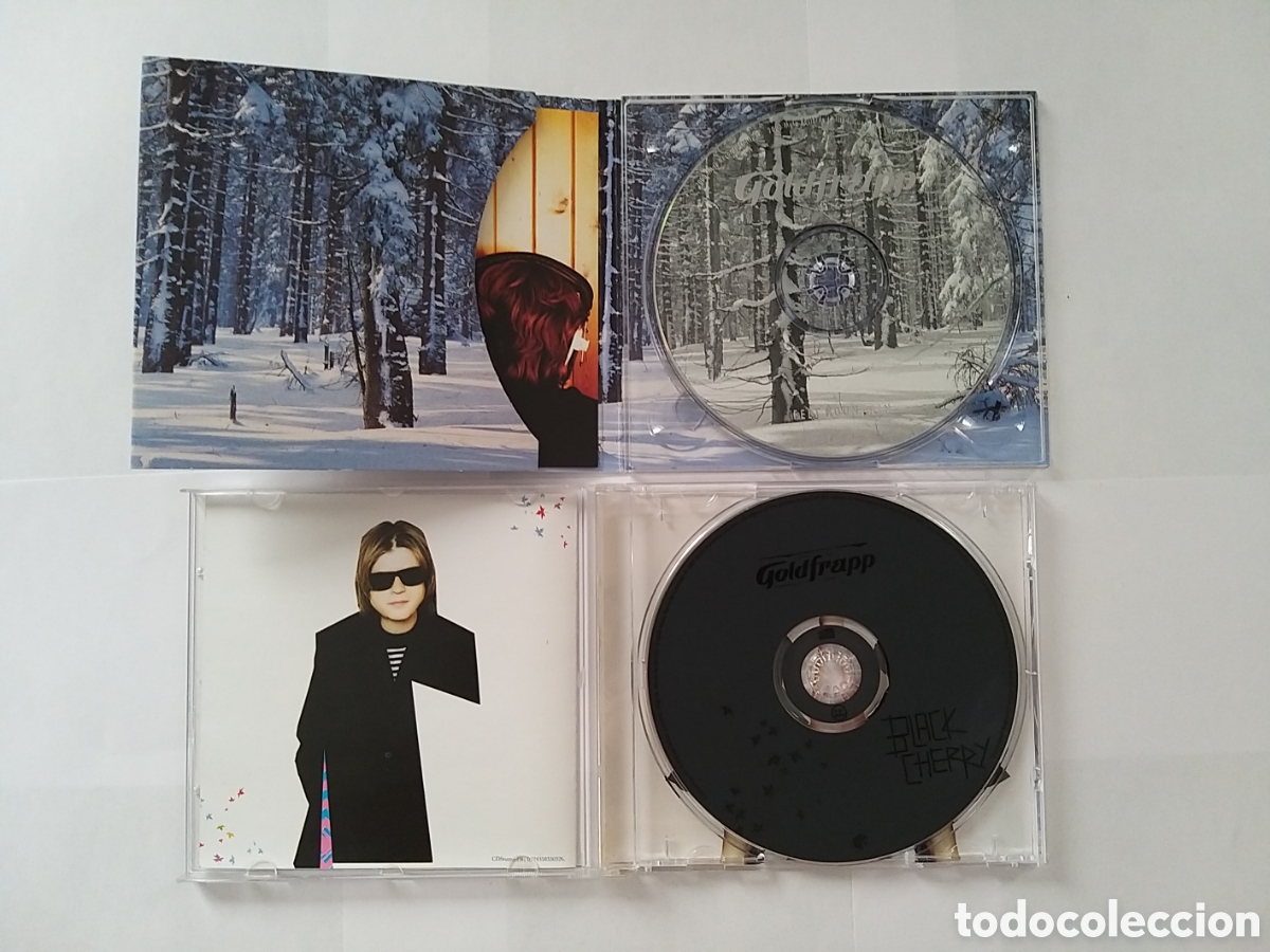 CDs de m&uacute;sica: GOLDFRAPP - FELT MOUNTAIN & BLACK CHERRY - 2 CD SET - Foto 3