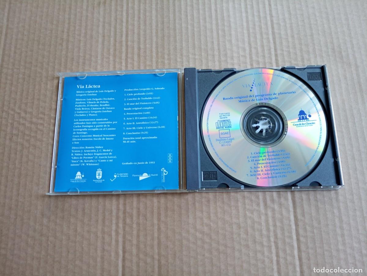 CDs de m&uacute;sica: LUIS DELGADO - BANDA ORIGINAL DEL PROGRAMA DE PLANETARIO CD 1993 AMBIENT EXPERIMENTAL - Foto 2