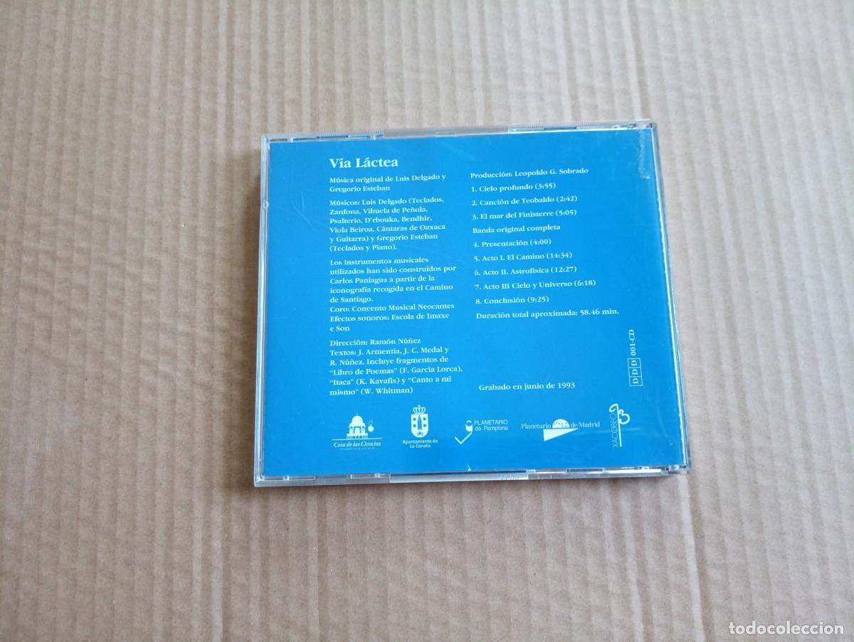 CDs de m&uacute;sica: LUIS DELGADO - BANDA ORIGINAL DEL PROGRAMA DE PLANETARIO CD 1993 AMBIENT EXPERIMENTAL - Foto 3