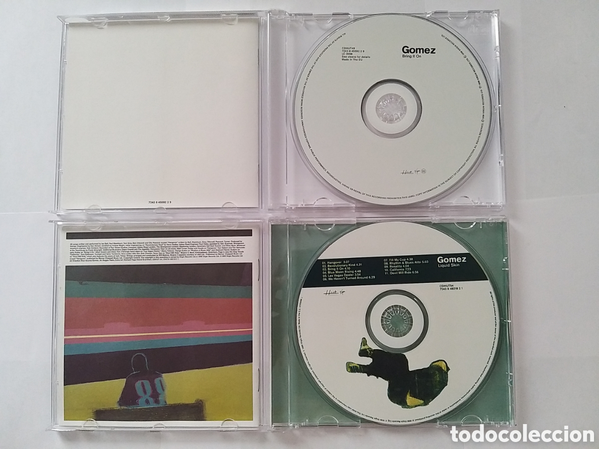 CDs de m&uacute;sica: GOMEZ - BRING IT ON + LIQUID SKIN - 2 CD SET - Foto 3