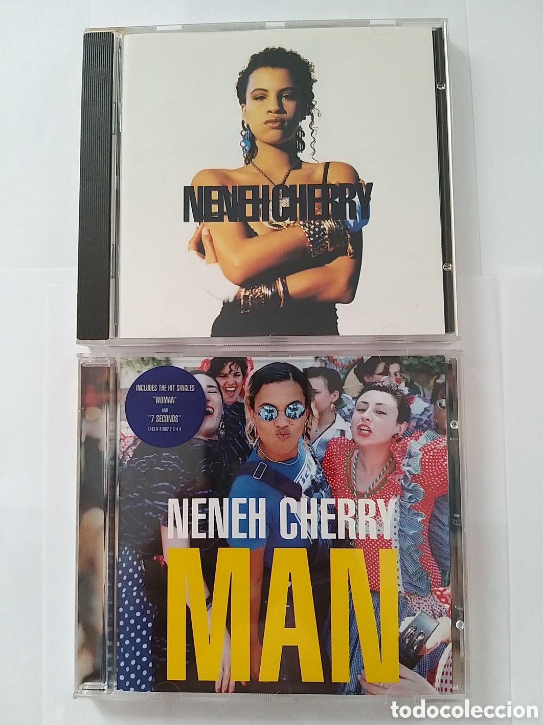 CDs de m&uacute;sica: NENEH CHERRY - RAW LIKE SUSHI + MAN - 2 CD SET - Foto 1