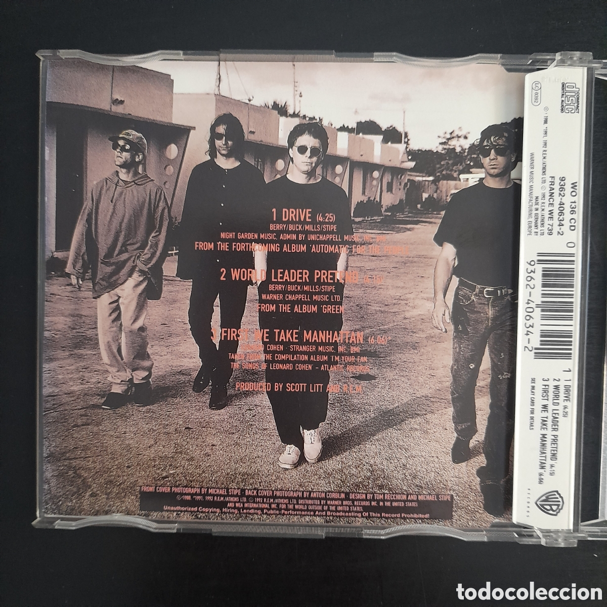CDs de m&uacute;sica: R.E.M. REM &ndash; Drive. CD, Single 1992 Europa - Foto 3
