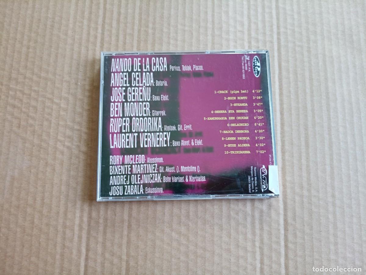 CDs de m&uacute;sica: RUPER ORDORIKA - SO IK SO CD 1995 - Foto 3