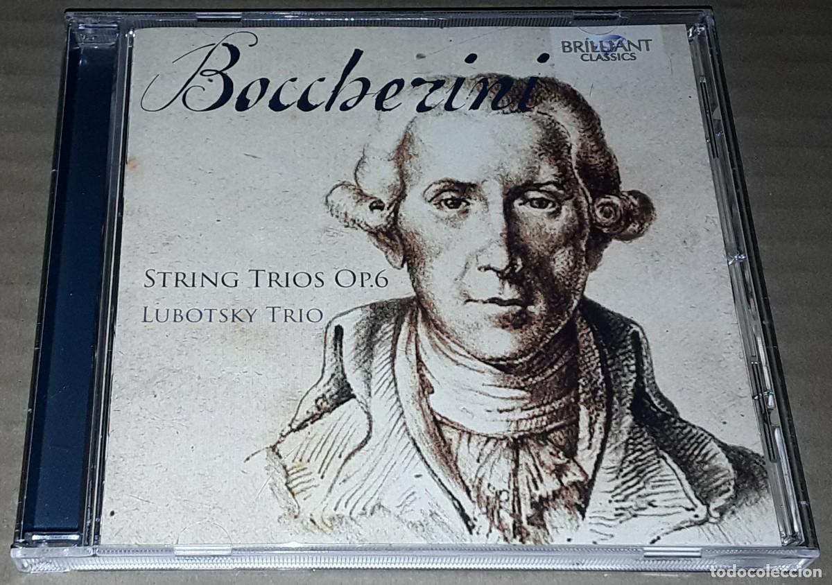 CDs de m&uacute;sica: CD - LUBOTSKY TRIO - BOCCHERINI - STRING TRIOS OP.6 - Foto 1
