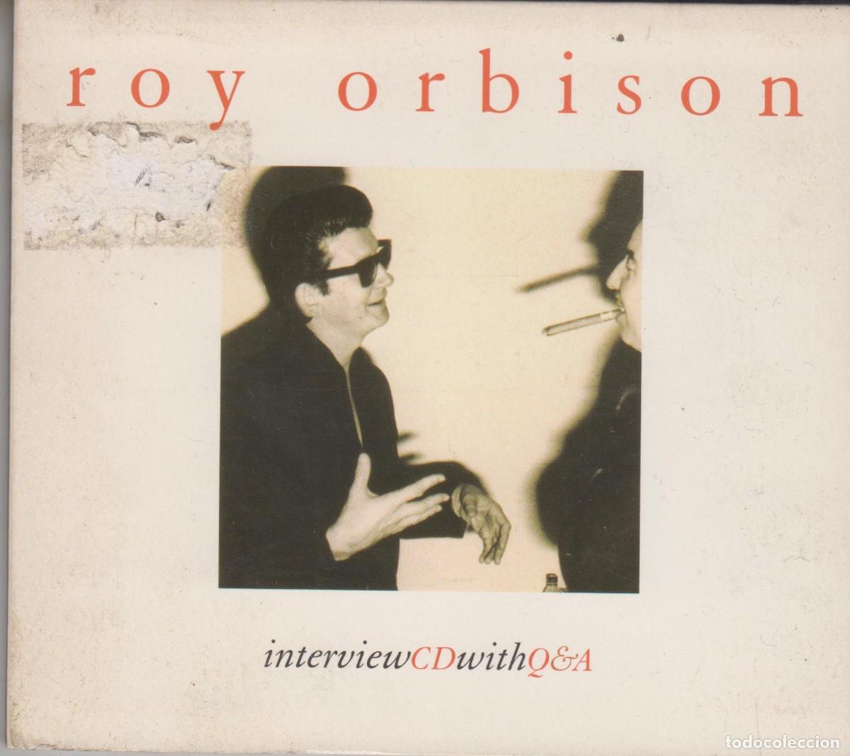 CDs de m&uacute;sica: Roy Orbison cd Interview with Q&A 1997 USA - Foto 1