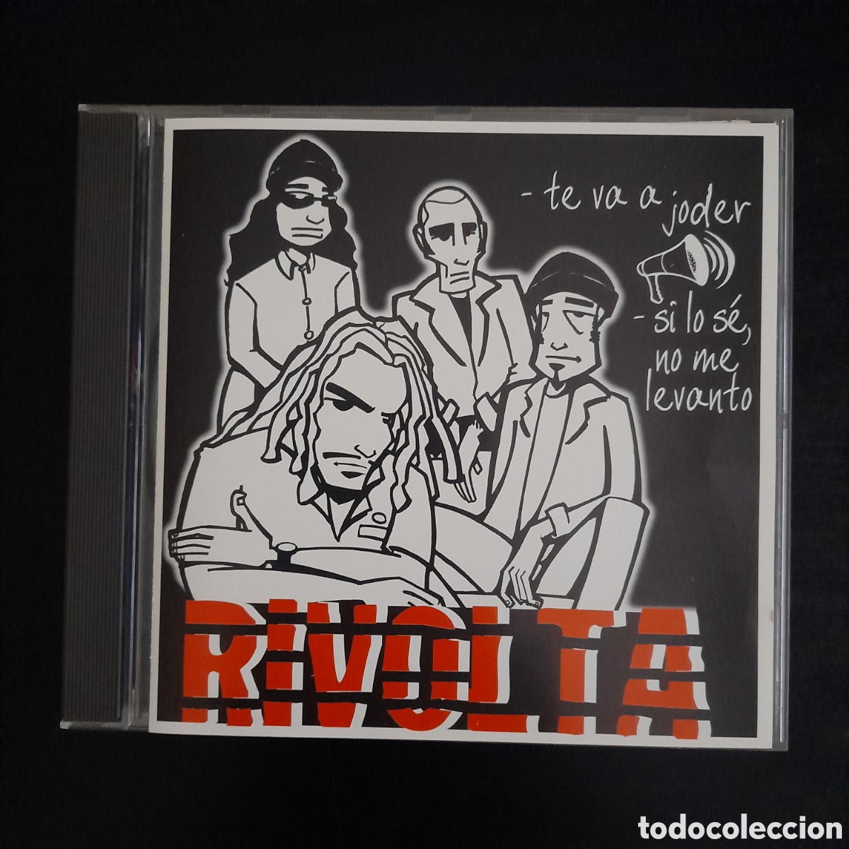 CDs de m&uacute;sica: Rivolta &ndash; Temas : Te Va A Joder - Si Lo S&eacute;, No Me Levanto. CD, EP 2002 - Foto 1