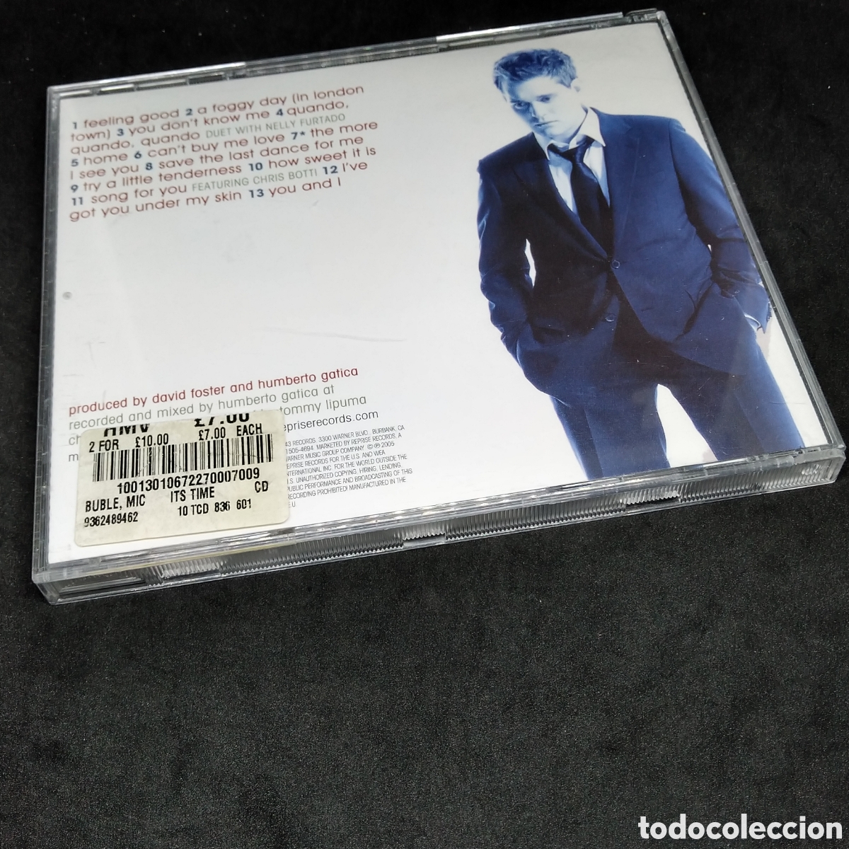 CDs de m&uacute;sica: MICHAEL BUBL&Eacute; - TIME - 2005 - CD - DISCO VERIFICADO - Foto 2