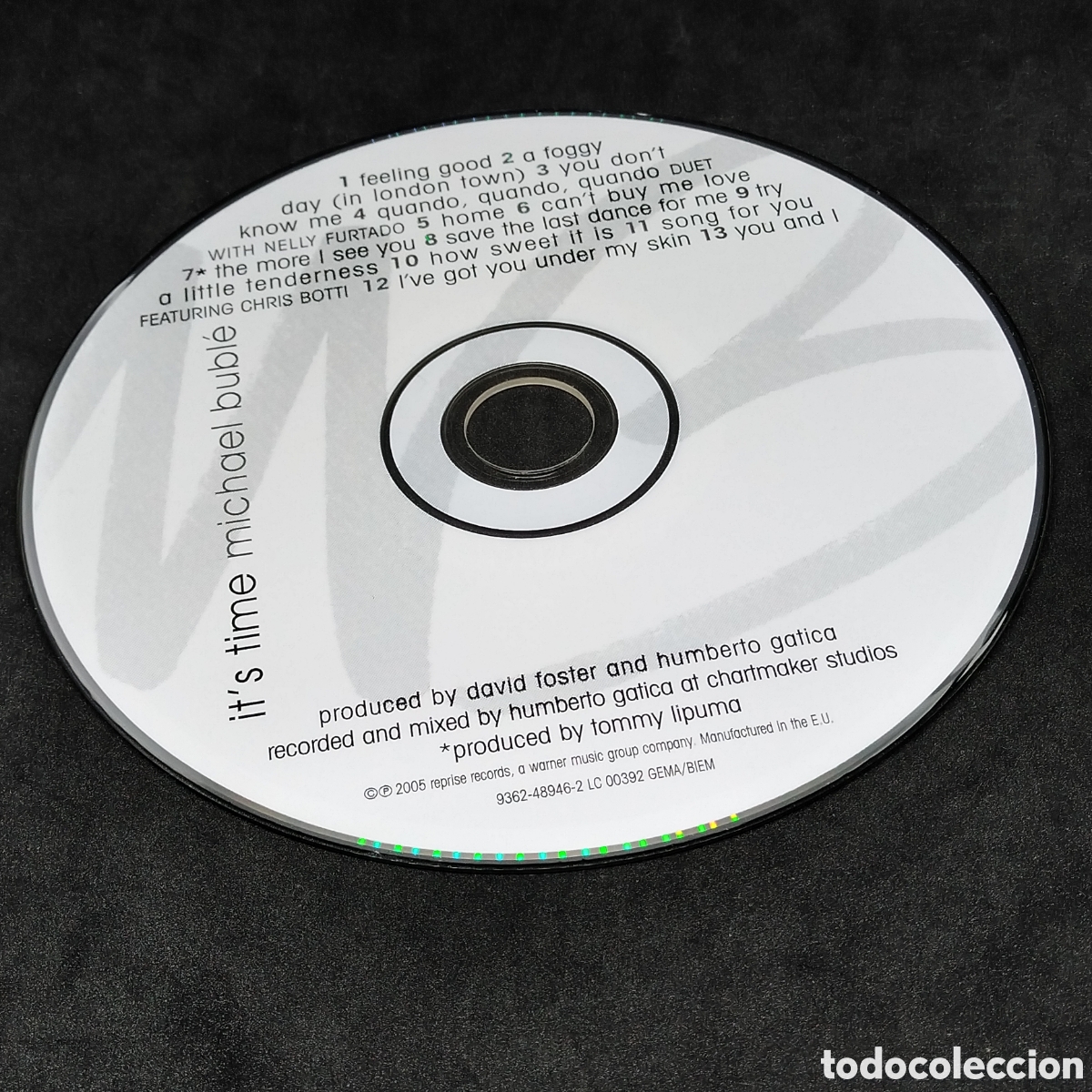 CDs de m&uacute;sica: MICHAEL BUBL&Eacute; - TIME - 2005 - CD - DISCO VERIFICADO - Foto 6
