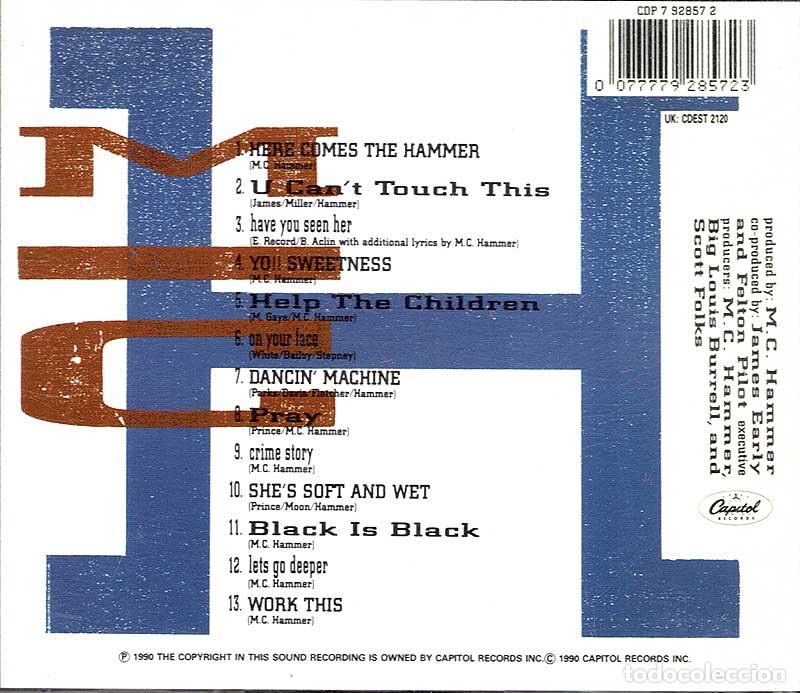 CDs de m&uacute;sica: M.C. Hammer - Please Hammer Dont Hurt Em. CD - Foto 2