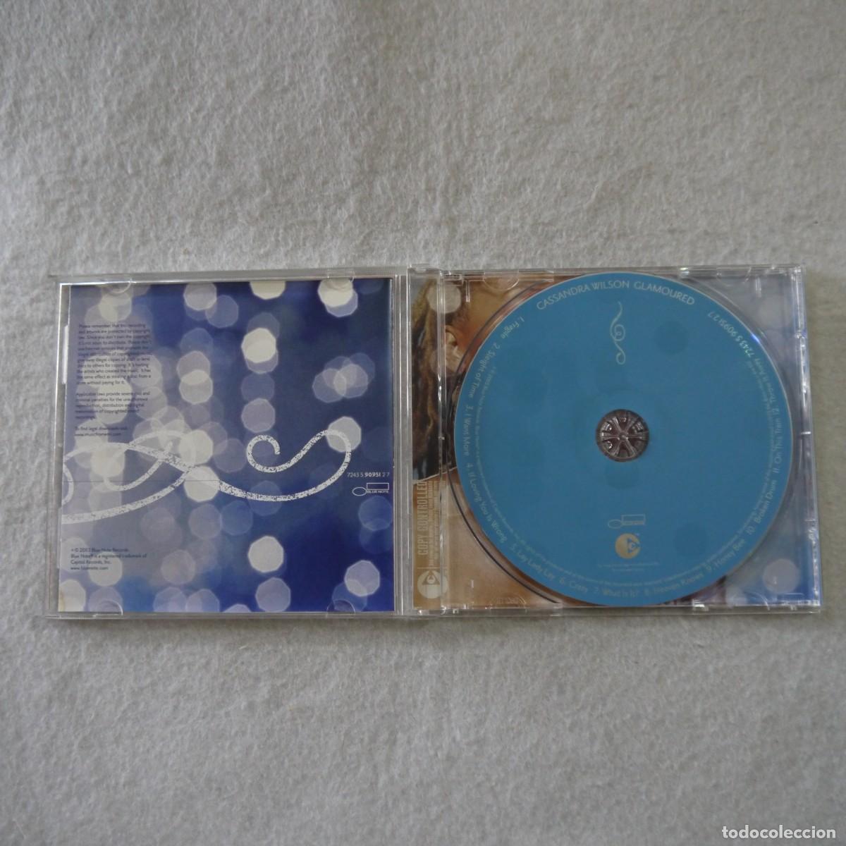 CDs de m&uacute;sica: CASSANDRA WILSON - GLAMOURED - CD 2003 - Foto 2