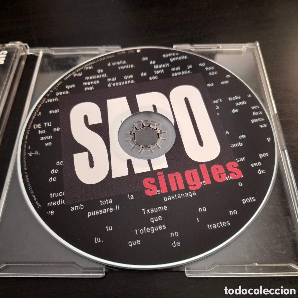 CDs de m&uacute;sica: Sapo &ndash; Singles. CD, Single, Promo, Slim Case 2003 - Foto 2