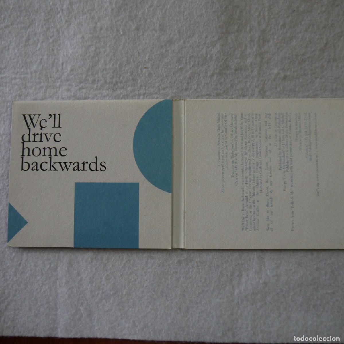 CDs de m&uacute;sica: COCOSUMA - WELL DRIVE HOME BACKWARDS - CD 2007 - Foto 2