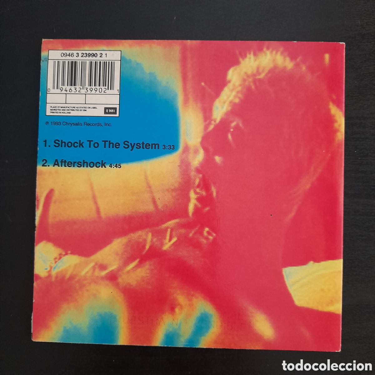 CDs de m&uacute;sica: Billy Idol &ndash; Shock To The System. CD, Single 1993 Holanda - Foto 2