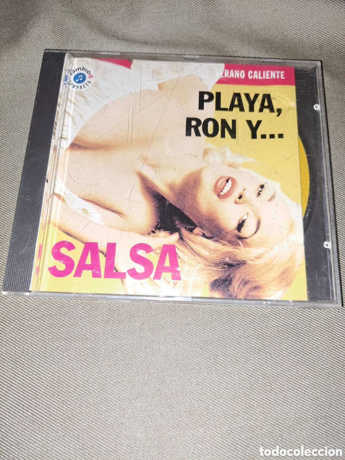CDs de m&uacute;sica: CD VERANO CALIENTE PLAYA, RON Y... SALSA - Foto 1