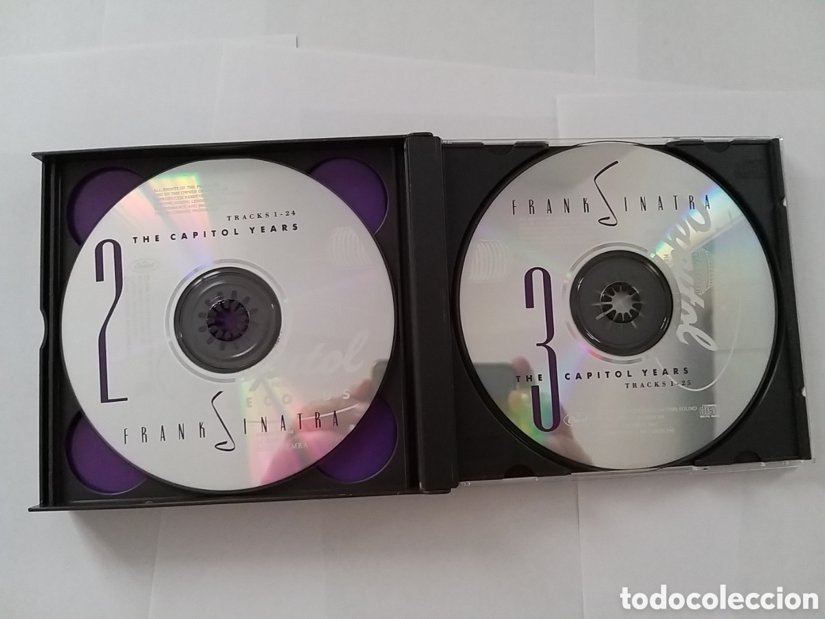 CDs de m&uacute;sica: FRANK SINATRA - THE CAPITOL YEARS - 3 CD SET - Foto 5