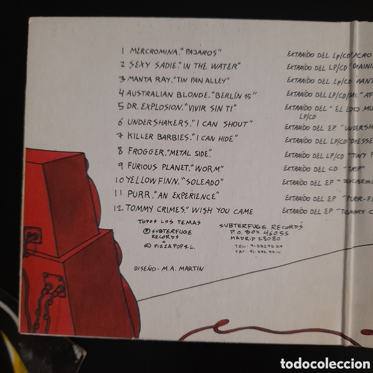 CDs de m&uacute;sica: Subterfuge Stereoparty. CD, Compilation 1995 Espa&ntilde;a - Foto 3
