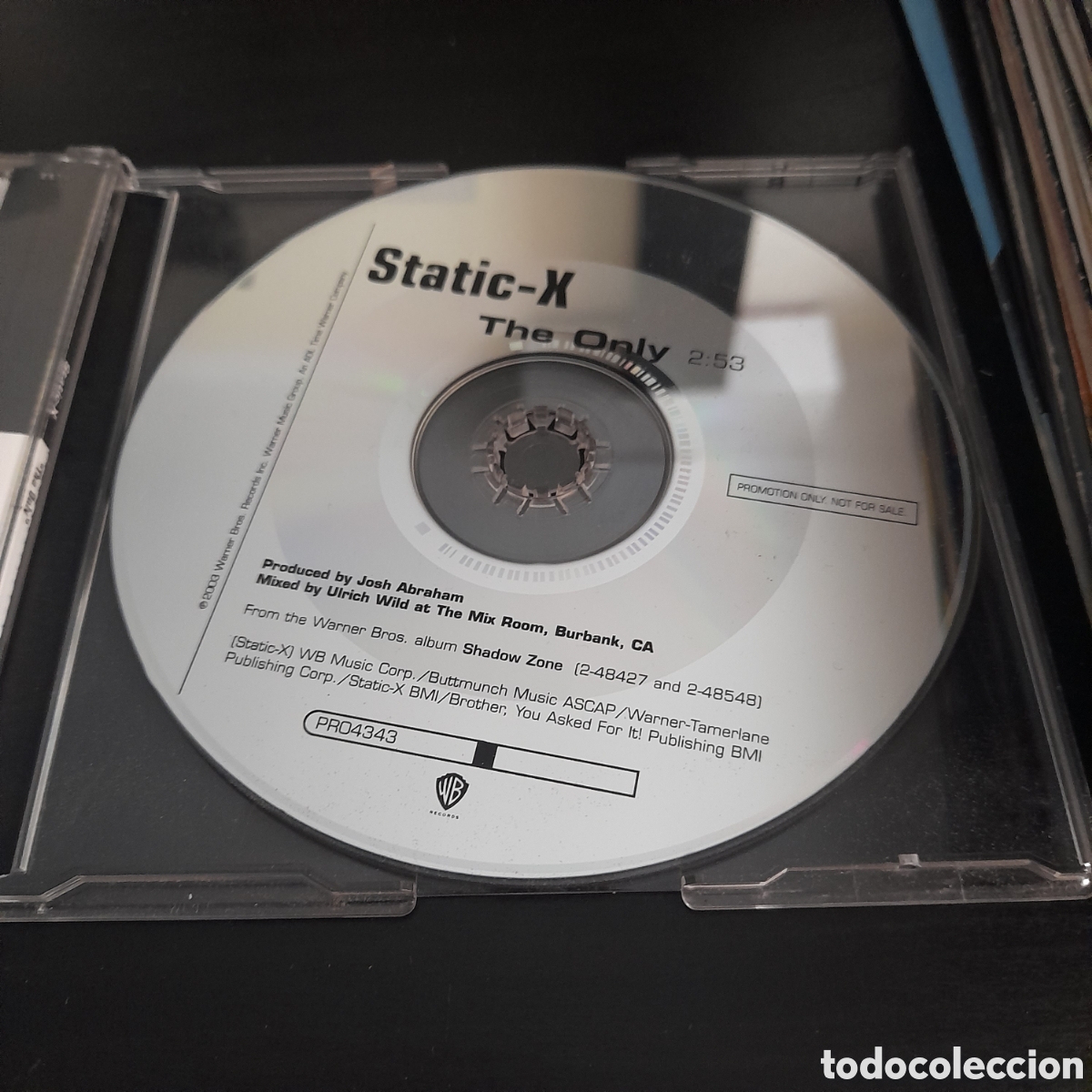 CDs de m&uacute;sica: Static-X &ndash; The Only. CD, Single, Promo 2003 Europa - Foto 2