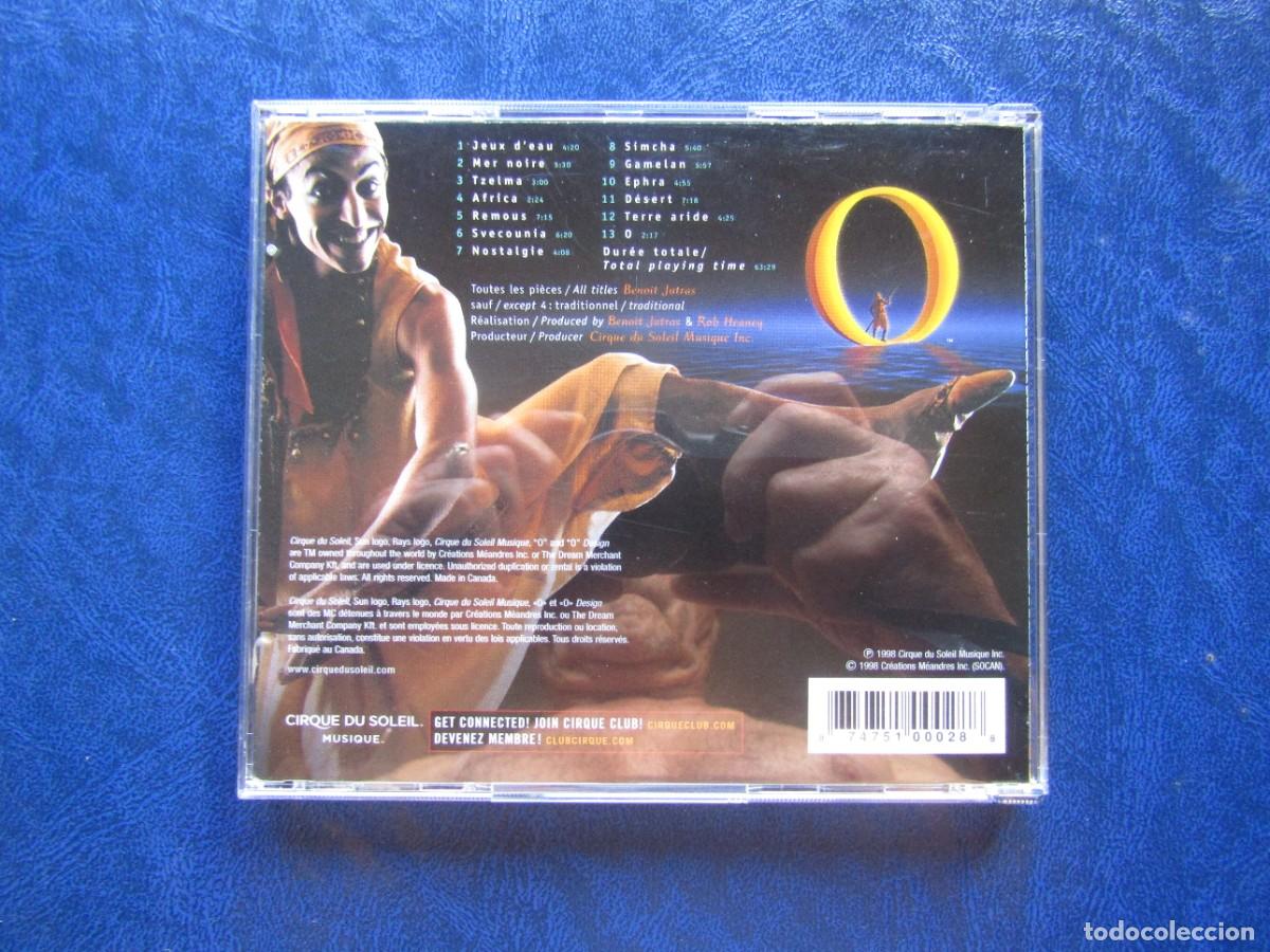 CDs de m&uacute;sica: Cirque du Soleil ( O ) - Benoit Jutras - CD - 1998 - Foto 2