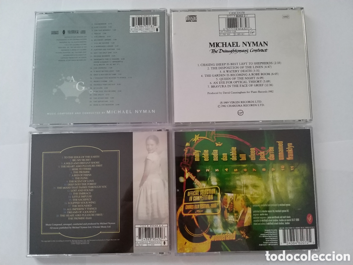 CDs de m&uacute;sica: MICHAEL NYMAN 4 CD COLLECTION - Foto 2