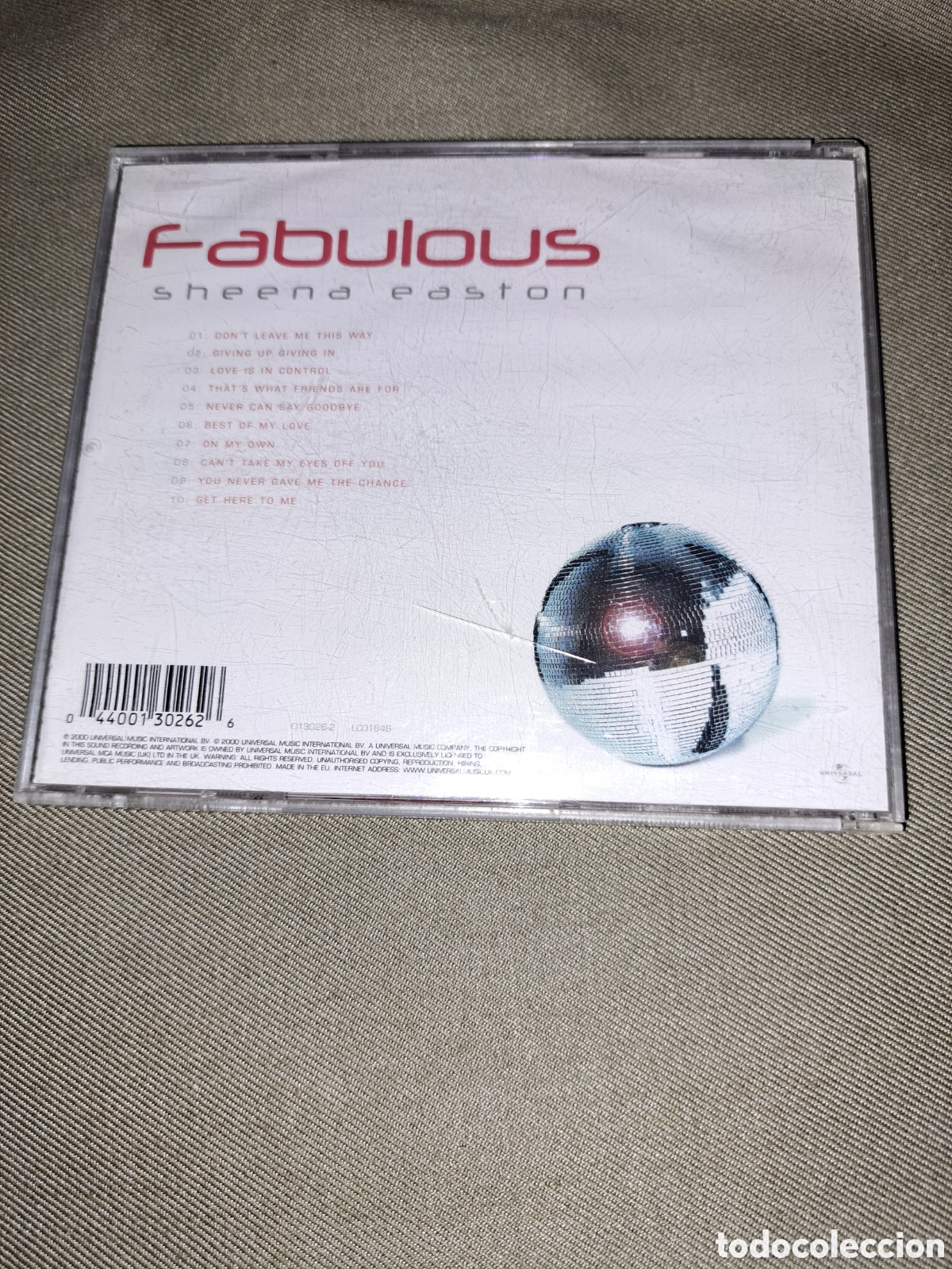 CDs de m&uacute;sica: CD SHEENA EASTON FABULOUS - Foto 3
