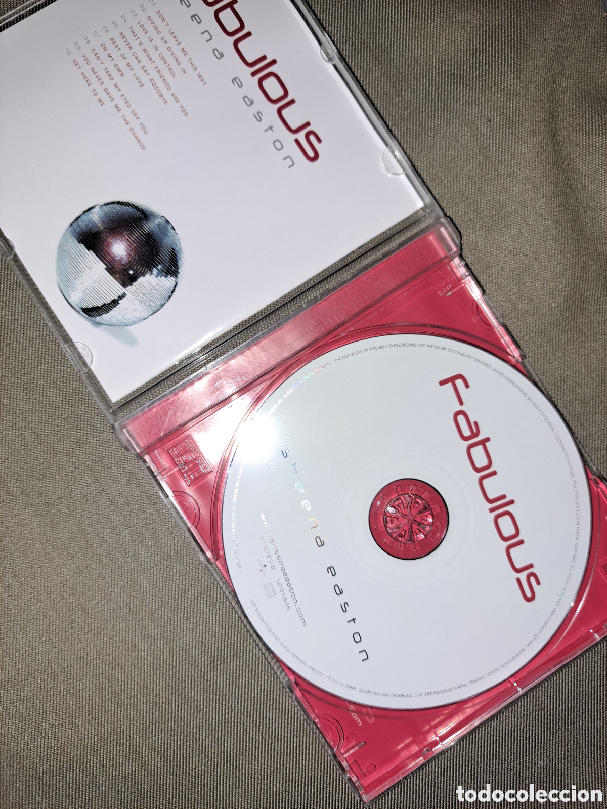 CDs de m&uacute;sica: CD SHEENA EASTON FABULOUS - Foto 2