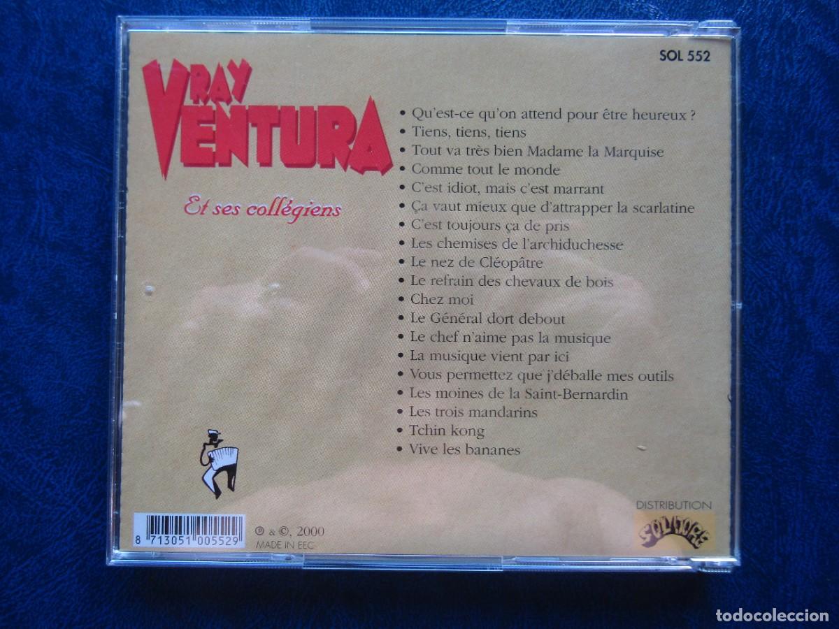 CDs de m&uacute;sica: Ray Ventura et ses Coll&eacute;giens - CD - 2000 - Foto 2