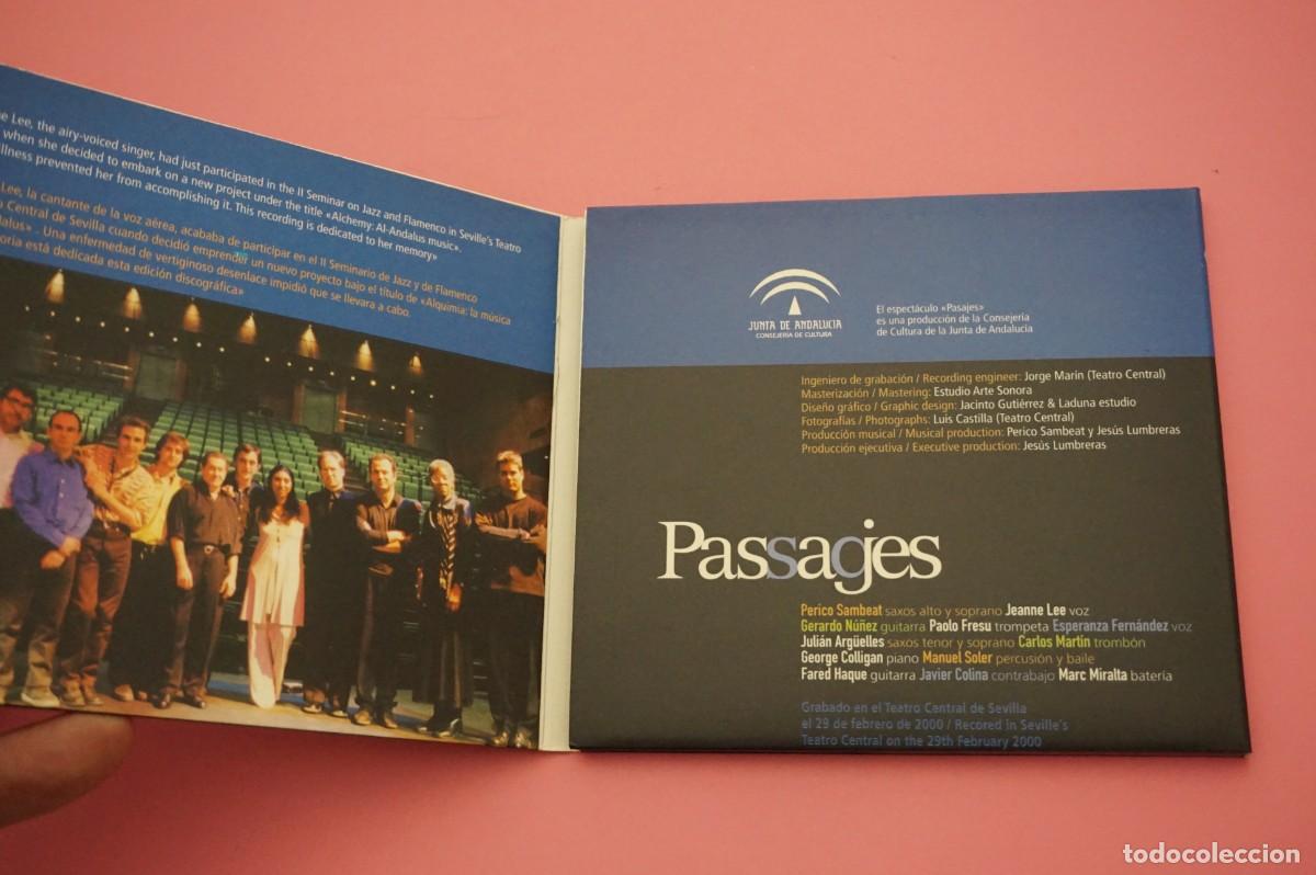 CDs de m&uacute;sica: CD - JAZZ VIENE DEL SUR - PASSAGES - PASAJES - Foto 2