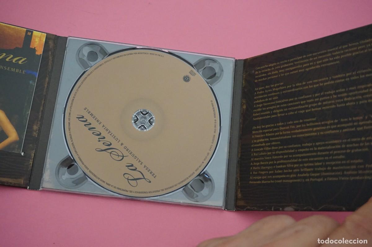 CDs de m&uacute;sica: CD - LA SERANA - TERESA SALGUEIRO & LUSITANIA ENSEMBLE - Foto 3