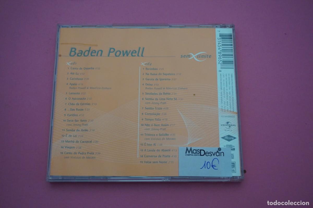CDs de m&uacute;sica: CD - DOBLE CD - BADEN POWELL - SEM LIMITE - Foto 4