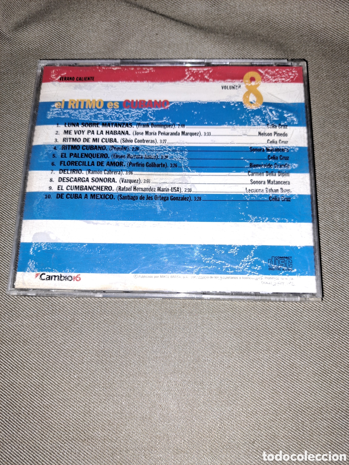 CDs de m&uacute;sica: CD VERANO CALIENTE, EL RITMO ES CUBANO - Foto 3