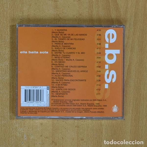 CDs de m&uacute;sica: ELLA BAILA SOLA - EBS - CD - Foto 2