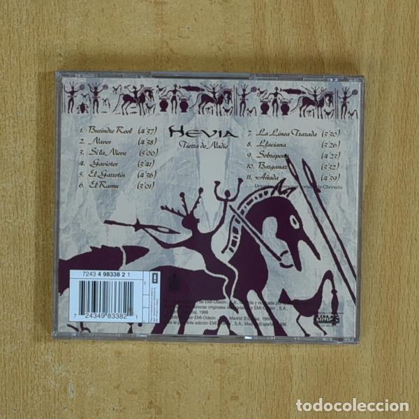 CDs de m&uacute;sica: HEVIA - TIERRA DE NADIE - CD - Foto 2