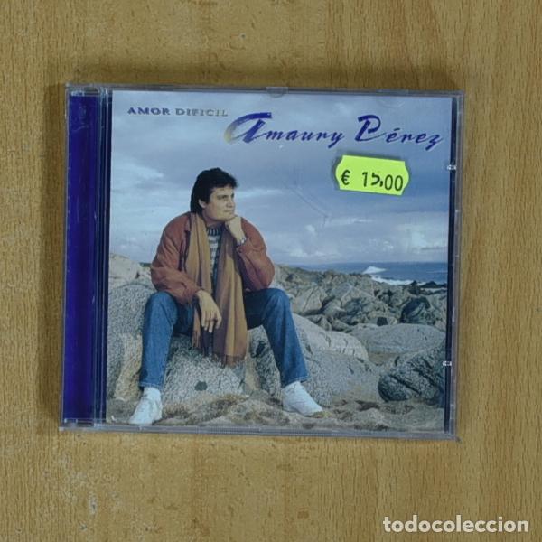CDs de m&uacute;sica: AMAURY PEREZ - AMOR DIFICIL - CD - Foto 1