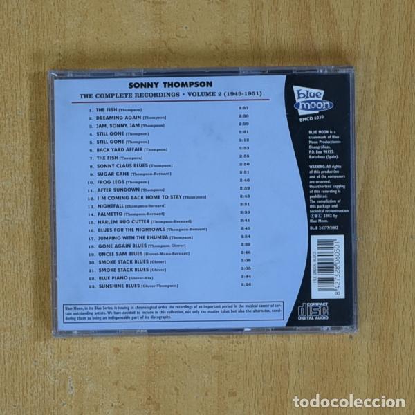 CDs de m&uacute;sica: SONNY THOMPSON - THE COMPLETE RECORDINGS - CD - Foto 2