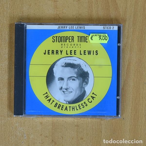 CDs de m&uacute;sica: JERRY LEE LEWIS - THAT BREATHLESS CAT - CD - Foto 1