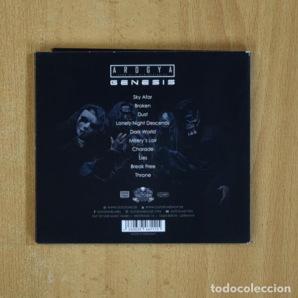 CDs de m&uacute;sica: AROGYA - GENESIS - CD - Foto 2