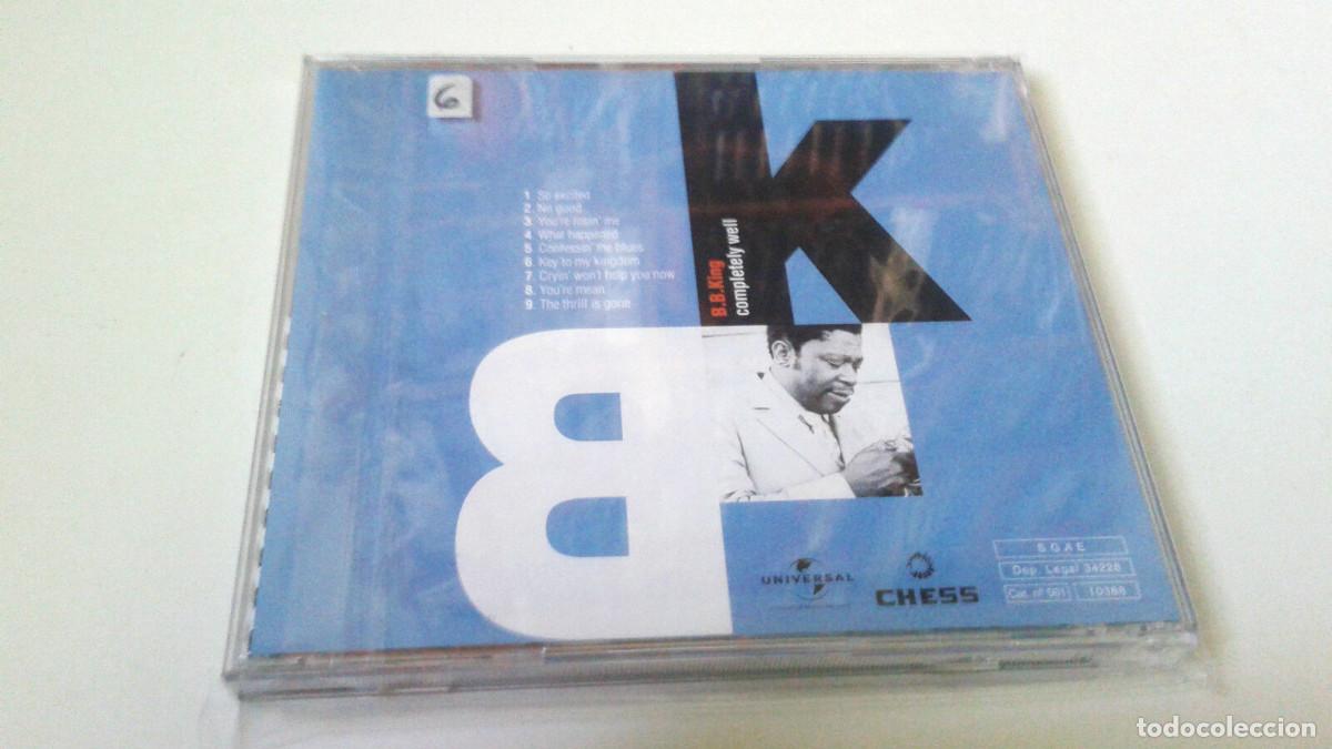 CDs de m&uacute;sica: B.B. KING &rdquo;COMPLETELY WELL&rdquo; CD 9 TRACKS COMO NUEVO - Foto 2