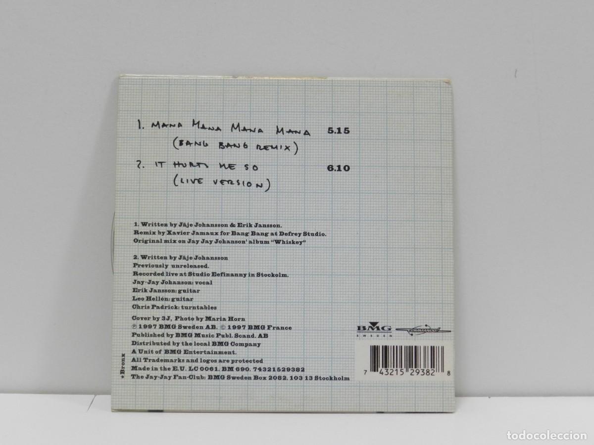 CDs de m&uacute;sica: DISCO CD. Jay-Jay Johanson &ndash; Mana Mana Mana Mana. COMPACT DISC. - Foto 2
