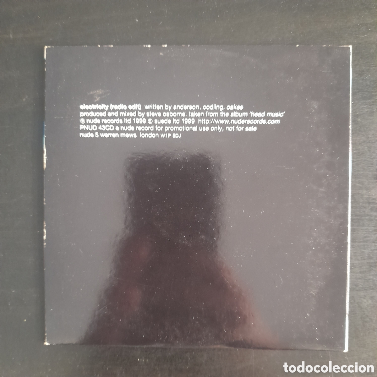 CDs de m&uacute;sica: Suede &ndash; Electricity. CD, Single, Promo 1999 UK - Foto 2