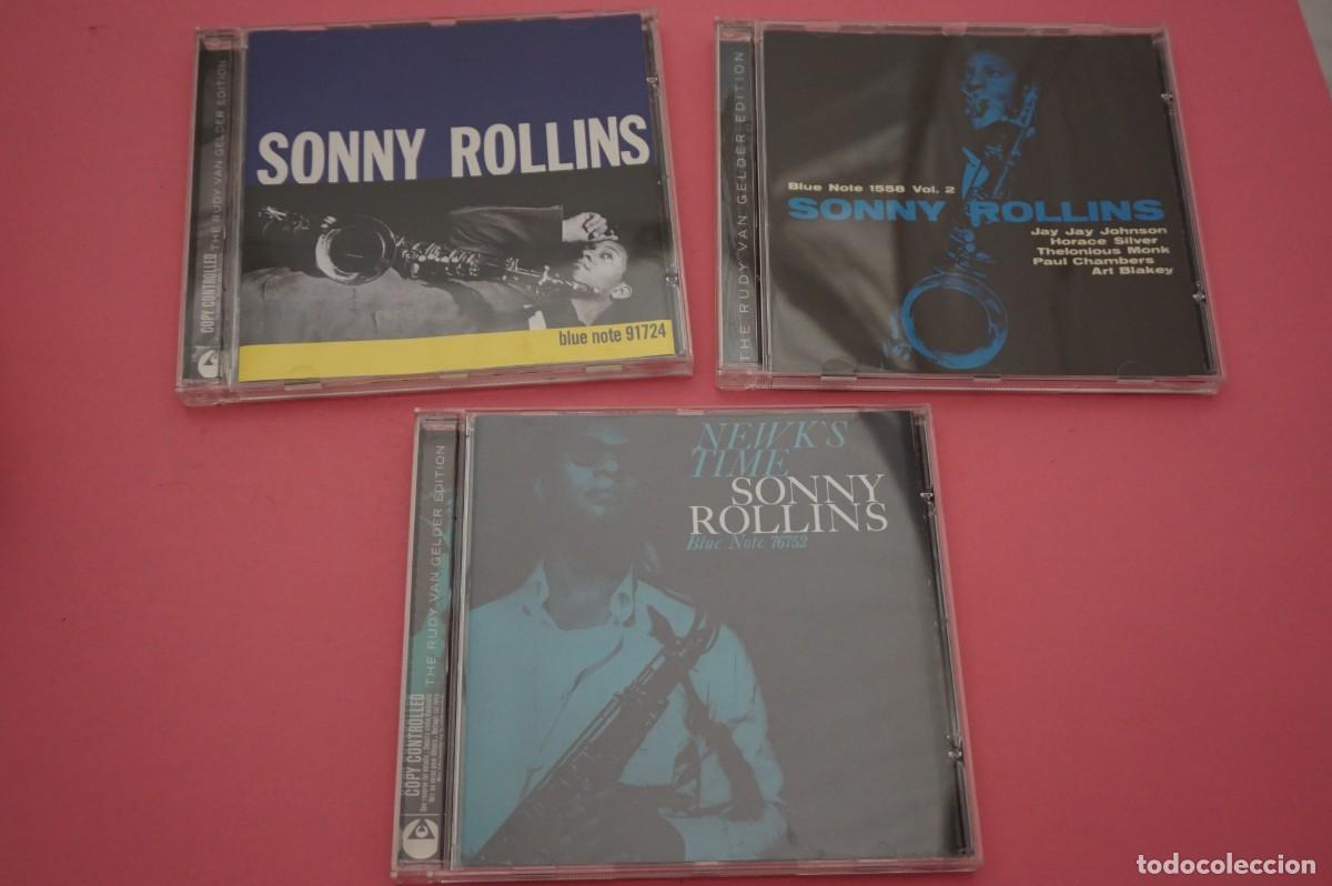 CDs de m&uacute;sica: CD/ 3 X DISCOS - GREAT SESSIONS SONNY ROLLINS - Foto 2