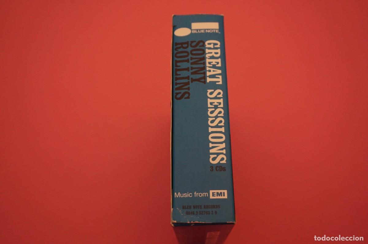 CDs de m&uacute;sica: CD/ 3 X DISCOS - GREAT SESSIONS SONNY ROLLINS - Foto 4