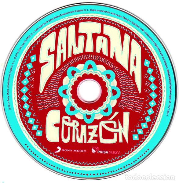 CDs de m&uacute;sica: Santana &ndash; Coraz&oacute;n - Libro Disco - Foto 3