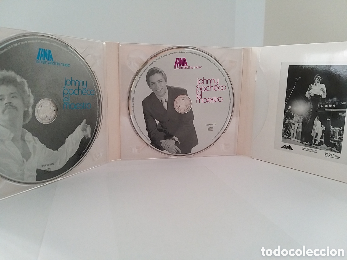 CDs de m&uacute;sica: JOHNNY PACHECO - EL MAESTRO - 2 CD SET - Foto 5