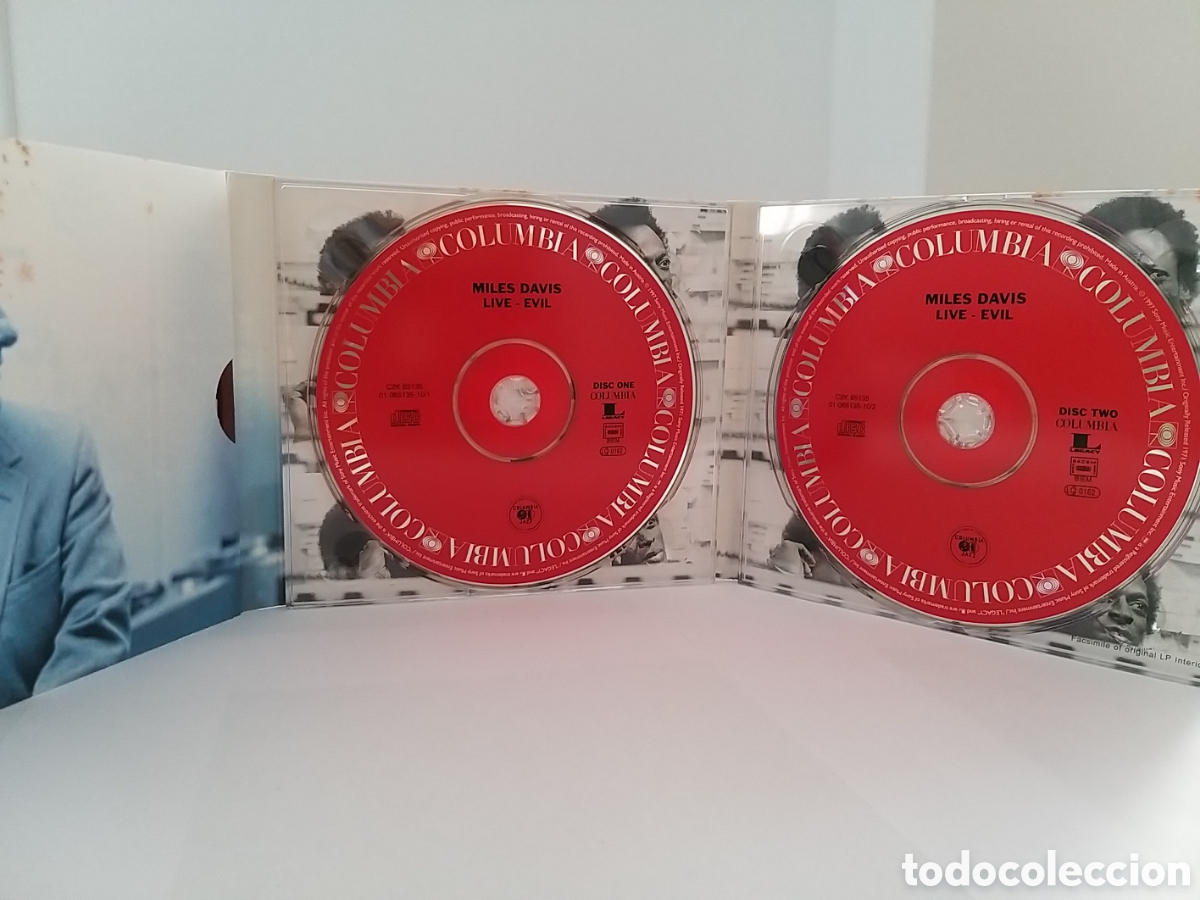 CDs de m&uacute;sica: MILES DAVIS - LIVE-EVIL - 2 CD LIMITED EDITION - Foto 5
