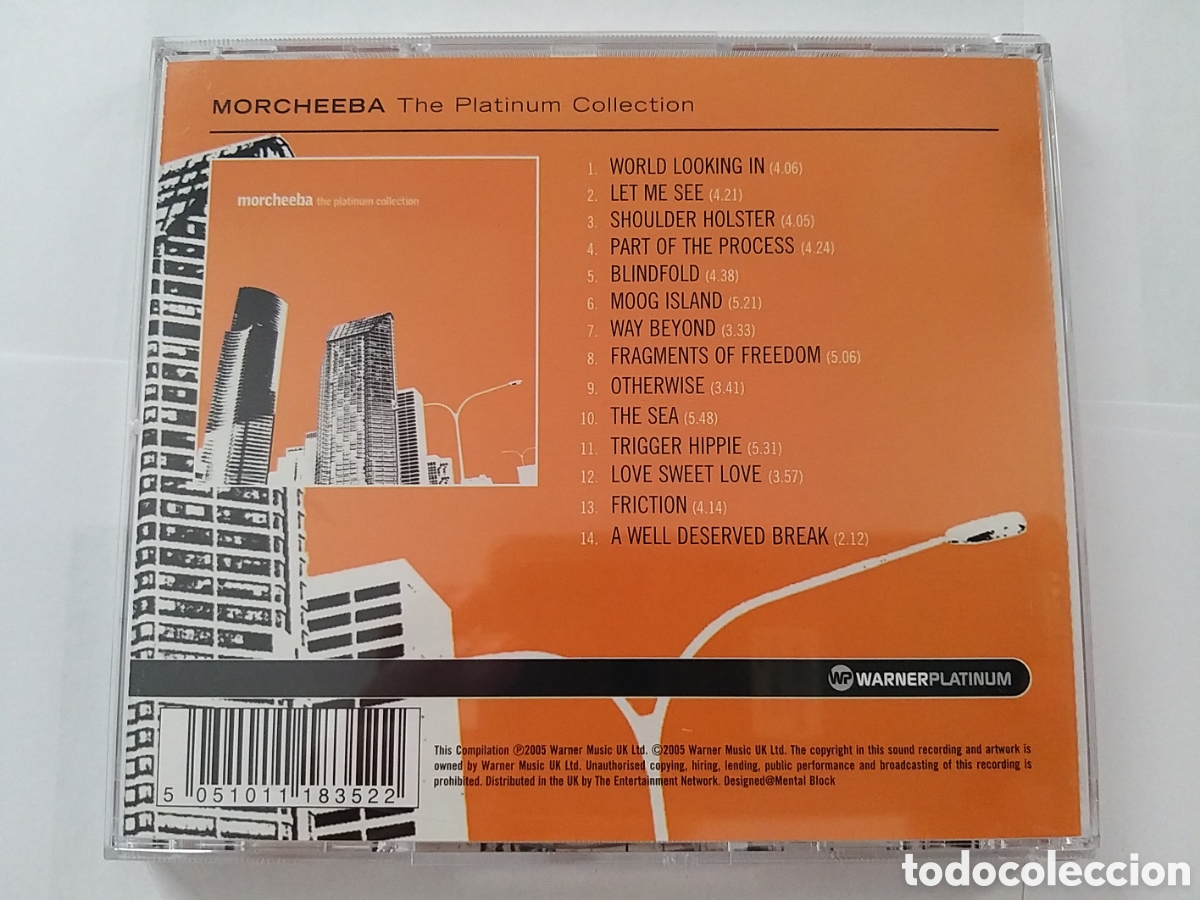 CDs de m&uacute;sica: MORCHEEBA - THE PLATINUM COLLECTION CD - Foto 2