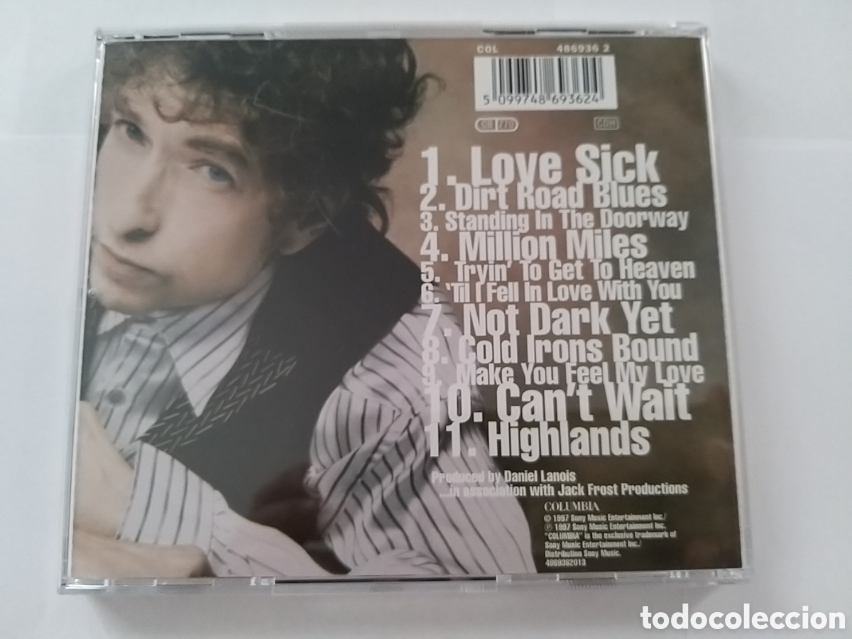 CDs de m&uacute;sica: BOB DYLAN - TIME OUT OF MIND CD - Foto 2