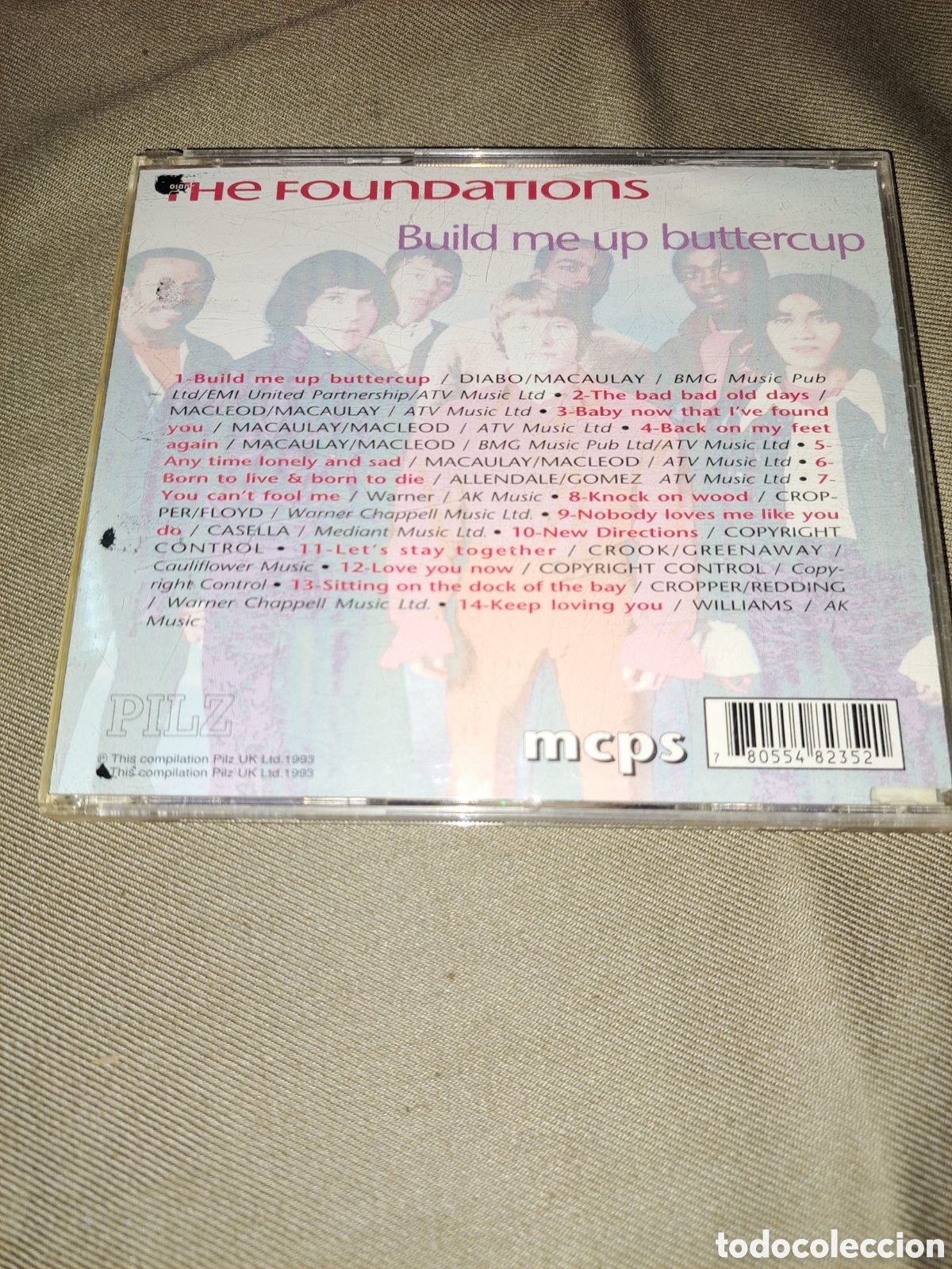 CDs de m&uacute;sica: CD THE FOUNDATIONS, BUILD BE UP BUTTERCUP - Foto 3