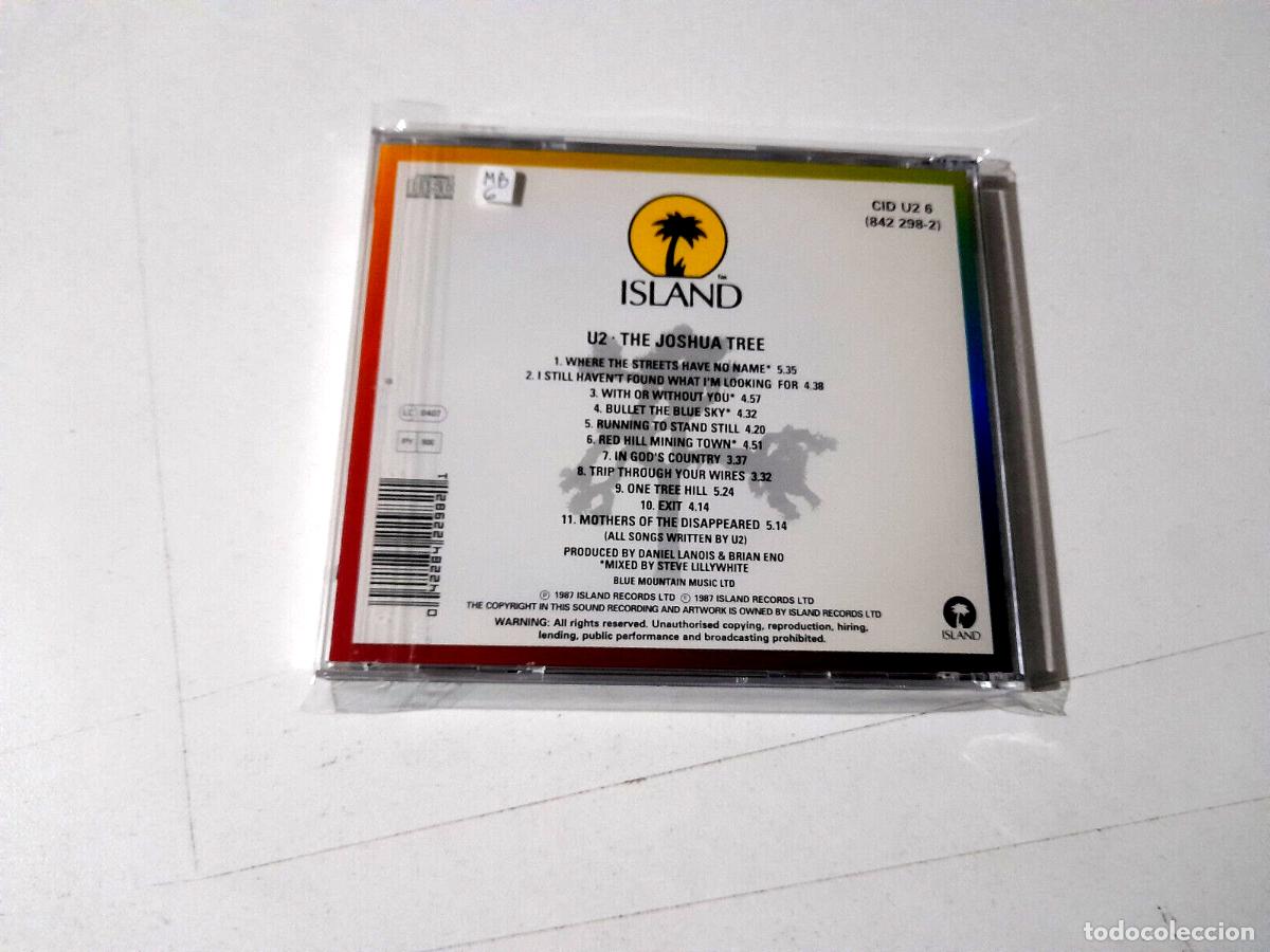 CDs de m&uacute;sica: U2 &rdquo;THE JOSHUA TREE&rdquo; CD 11 TRACKS - Foto 2