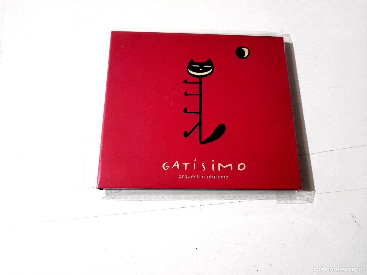 CDs de m&uacute;sica: ORQUESTRA PLATERIA &rdquo;GATISIMO&rdquo; CD 17 TRACKS DIGIPACK - Foto 1