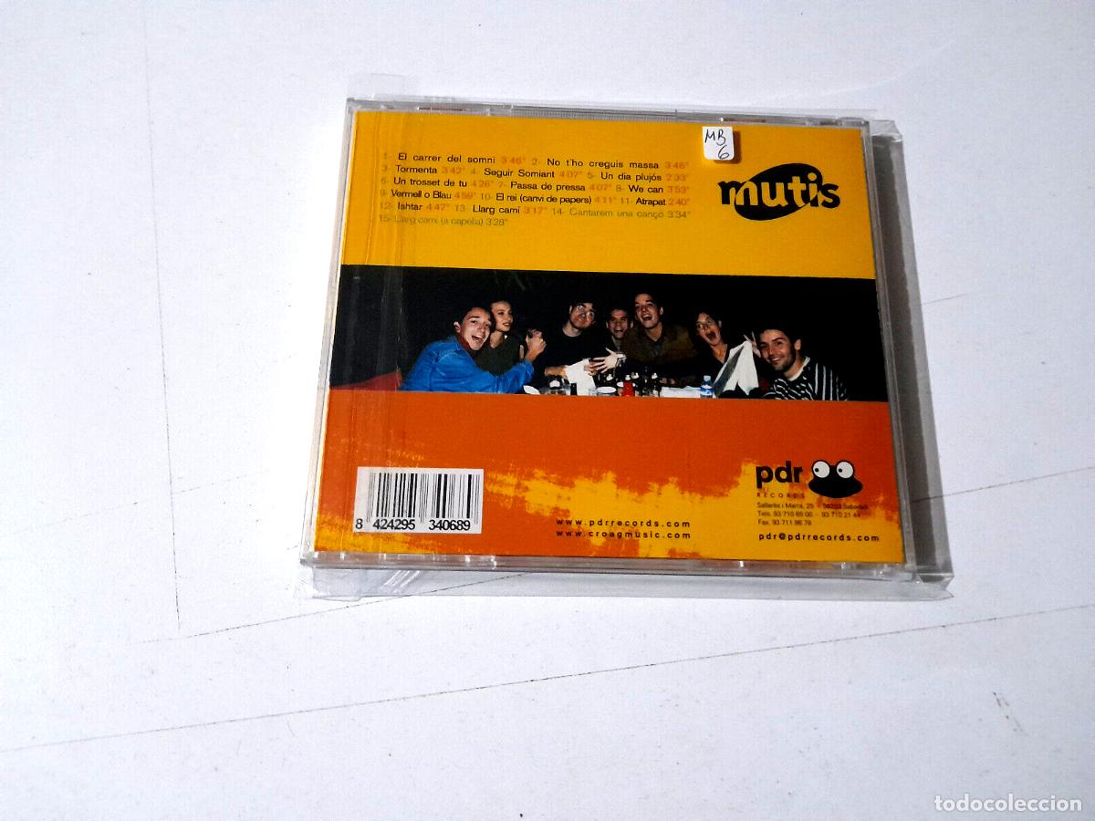 CDs de m&uacute;sica: MUTIS &rdquo;... UN LAPSUS&rdquo; CD 15 TRACKS - Foto 2